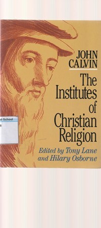 The institutes of christian religion